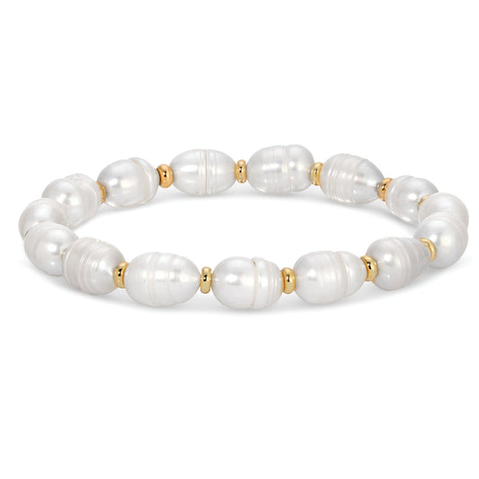 Pearl Obsession Stretch Bracelet big - Persnickety Shop