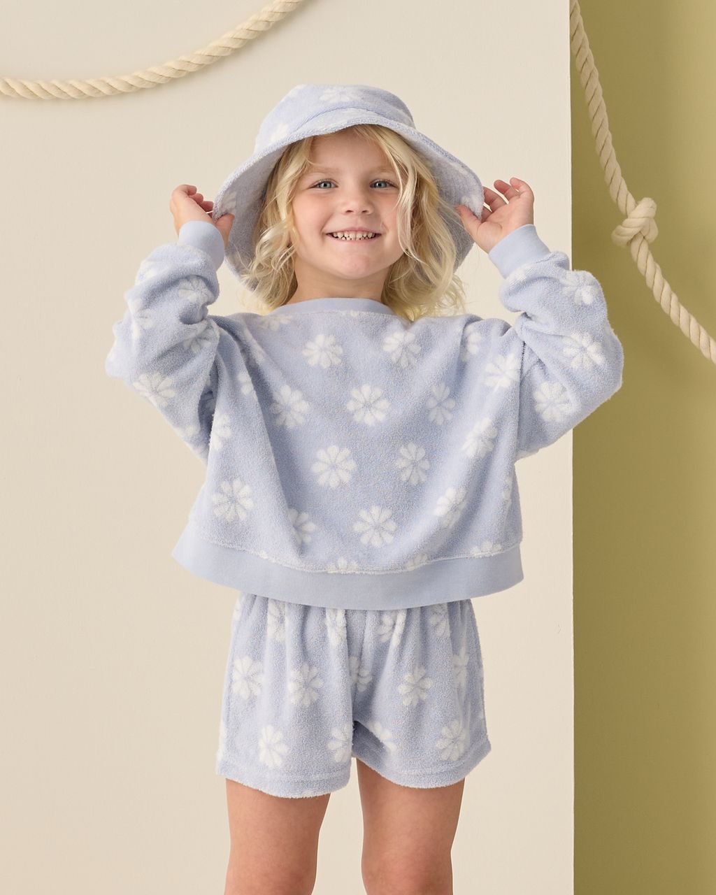 BUCKET HAT PERIWINKLE DAISY - Persnickety Shop