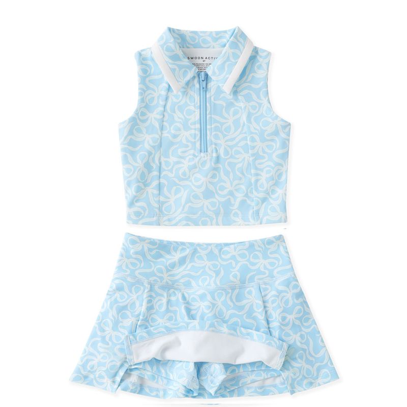 SwoonBlue Sky Bow Active Proper Set - Persnickety Shop