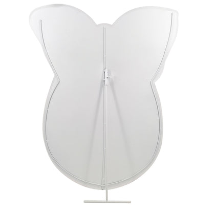 The Round Top Collection Pink Egg With Plaid Bow Yard - Persnickety Shop