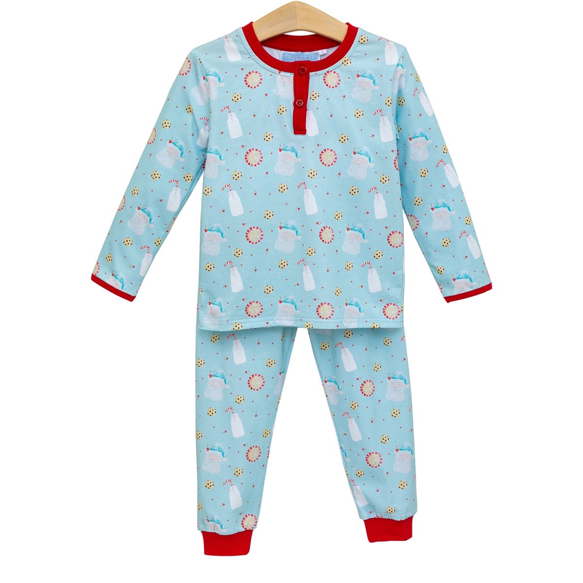 Trotter Street Kids Milk & Cookies Ruffle Lounge Set - Persnickety Shop