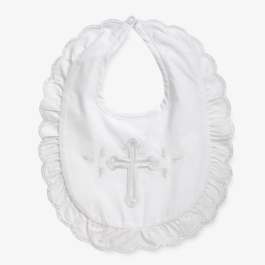 BABY GIRL CHRISTENING BIB - Persnickety Shop