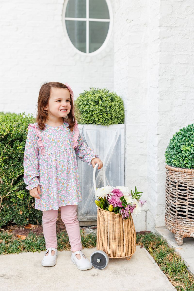 Trotter Street Kids Girl Autumn Blooms Pant Set