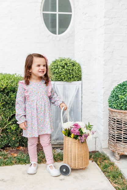Trotter Street Kids Girl Autumn Blooms Pant Set