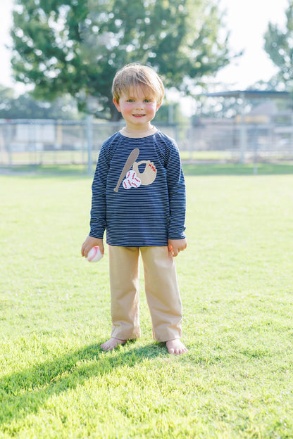 PRE-ORDER | Fall Ball Pant Set Jellybean by Smock Candy - Persnickety Shop