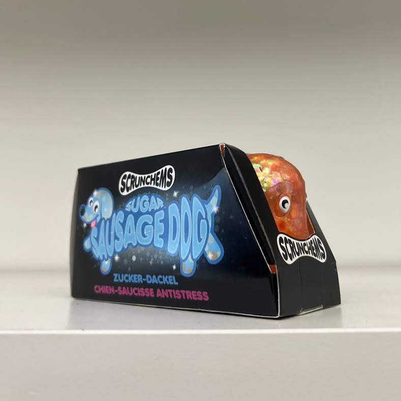 Scrunchems Sugar Sausage Dog Squishy Fidget Toy