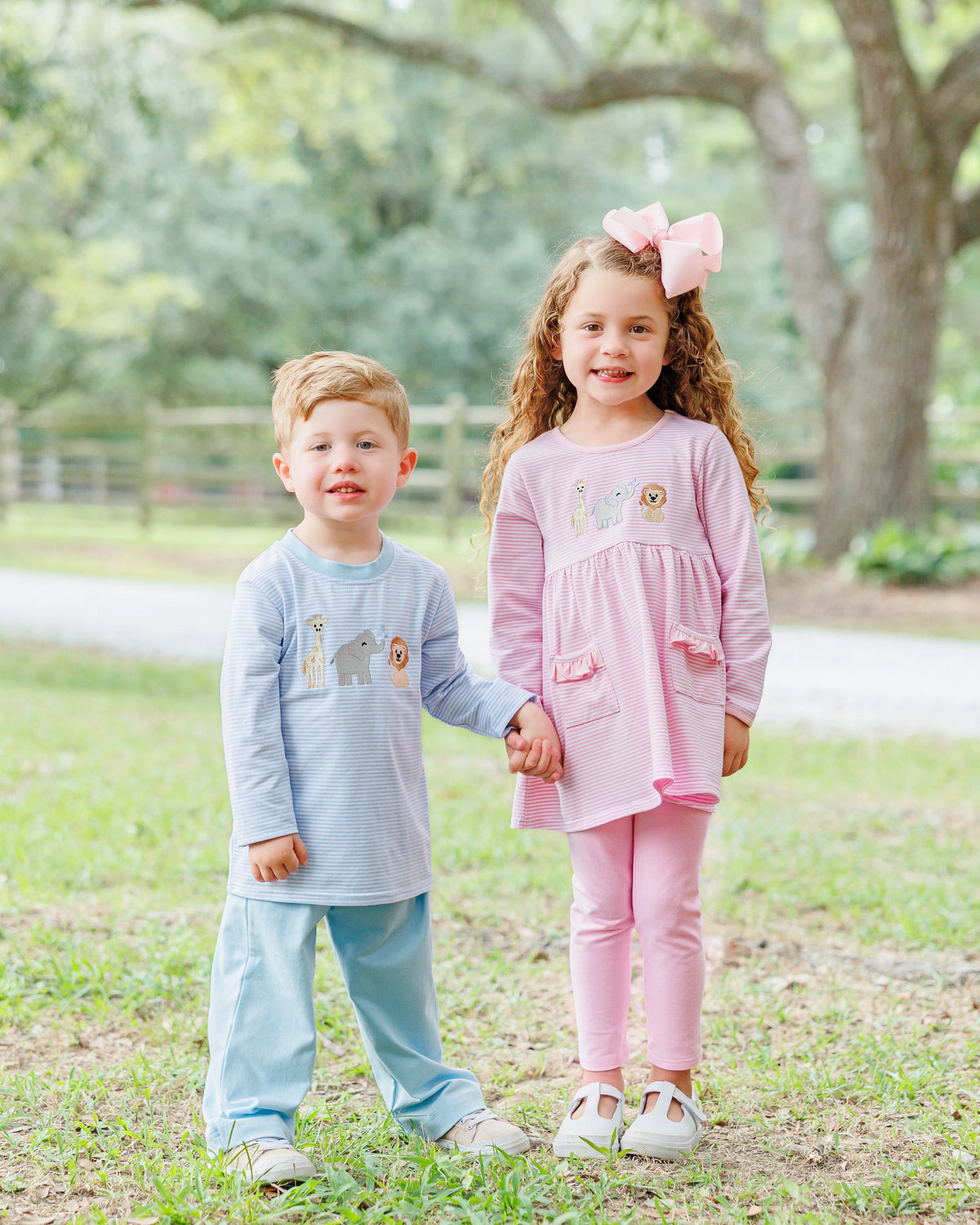 Jellybean by Smock Candy Zoo Crew Pants Set