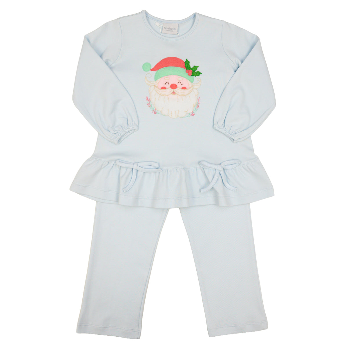 Squiggles So Sweet Santa Pant Set