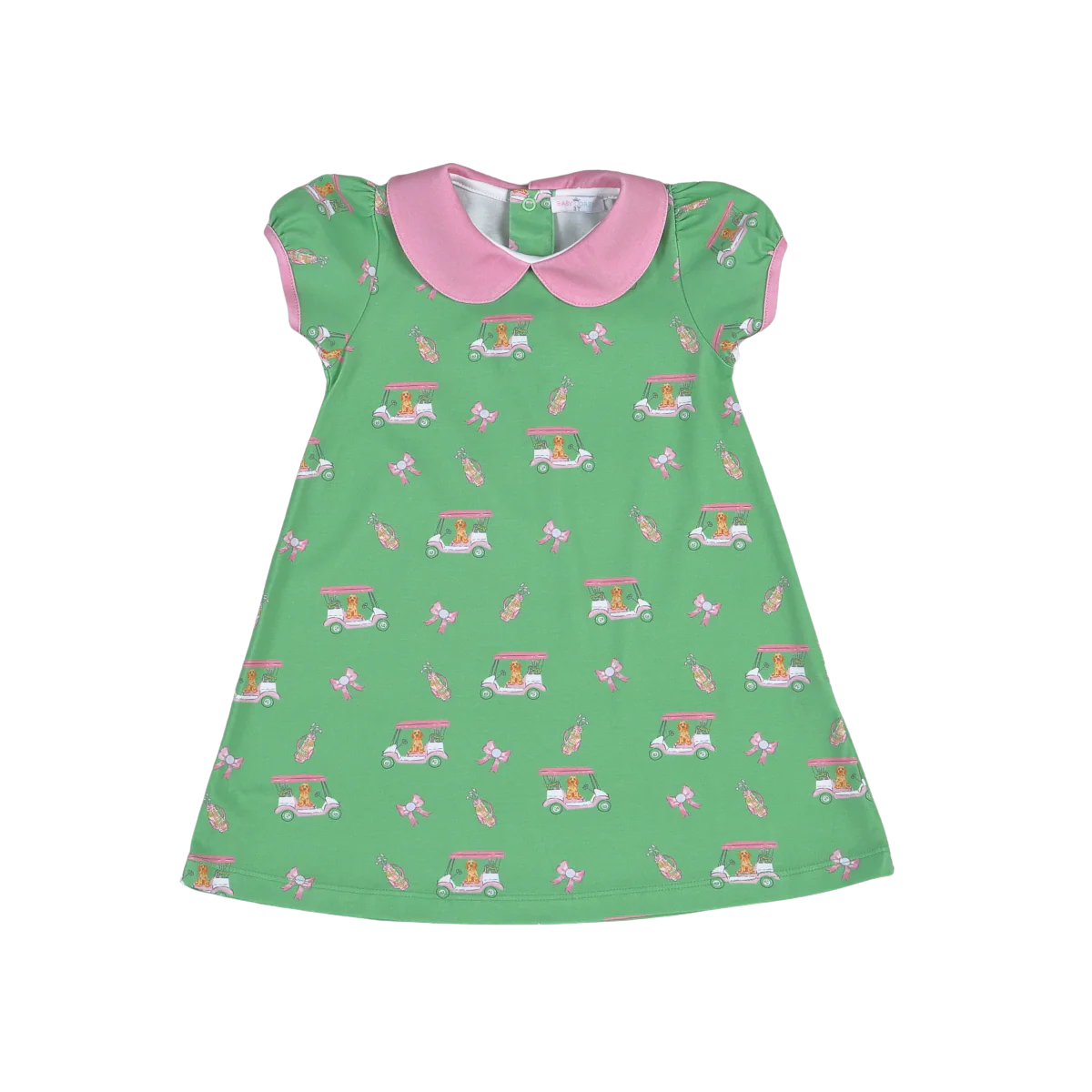 Baby Loren Golf Buddies Dress Pink - Persnickety Shop