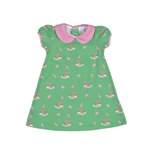 Baby Loren Golf Buddies Dress Pink - Persnickety Shop