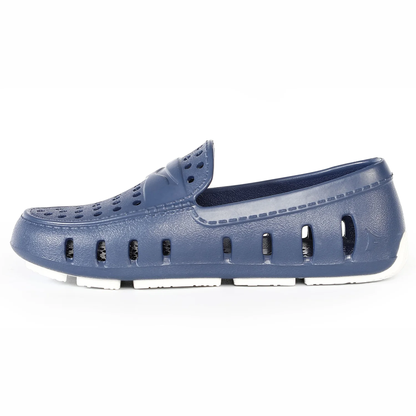 FLOAFERS PRODIGY DRIVER - KIDS- Navy Peony/Bright White - Persnickety Shop