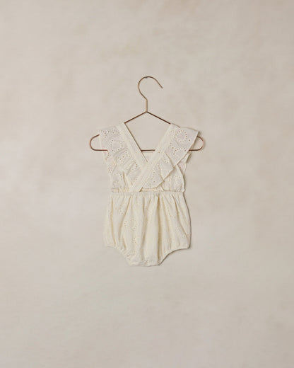 Noralee LUCY ROMPER IVORY - Persnickety Shop