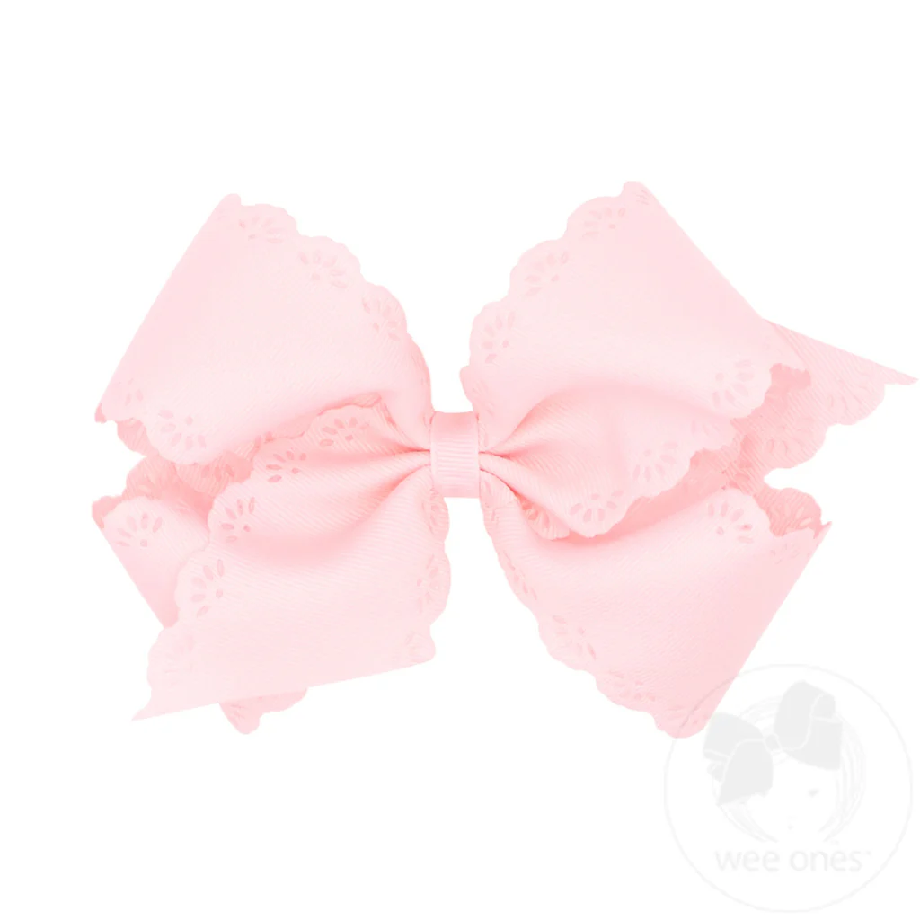 Wee Ones Medium Classic Grosgrain Hair Bow MANY COLORS - Persnickety Shop