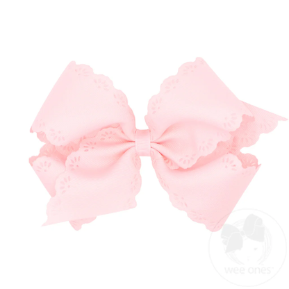 Wee Ones Medium Classic Grosgrain Hair Bow MANY COLORS - Persnickety Shop