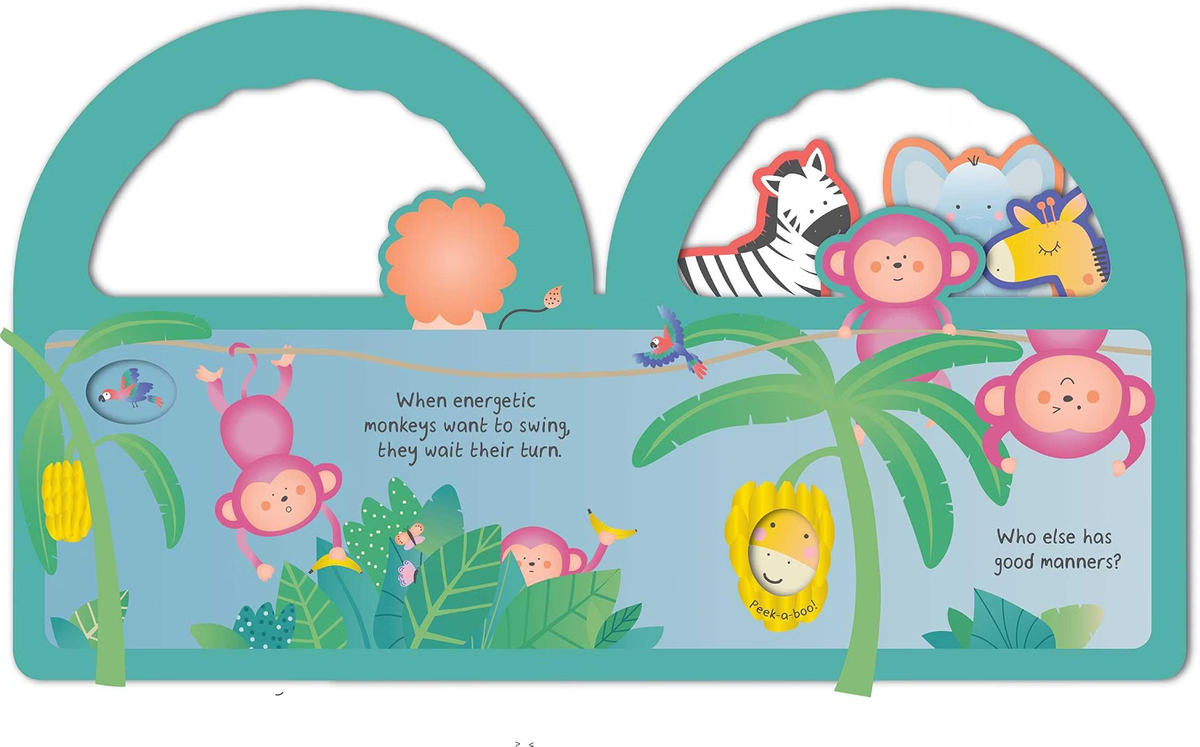 We Can Say Please: My First Peek-a-Boo Book: Board Book with Handle (Baby's World)