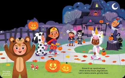 It's Time for Halloween: A lush multi-layered die cut reveal celebrating Halloween