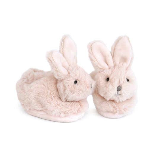 Mon Ami Pink Bunny Baby Booties Size: 0-3M - Persnickety Shop