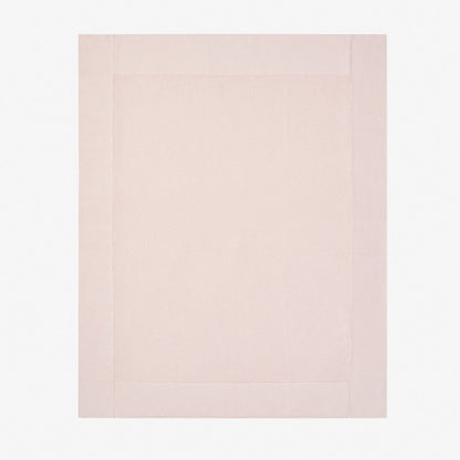 ELEGANT BABY PALE PINK SOFIA + FINN KNIT BABY BLANKET