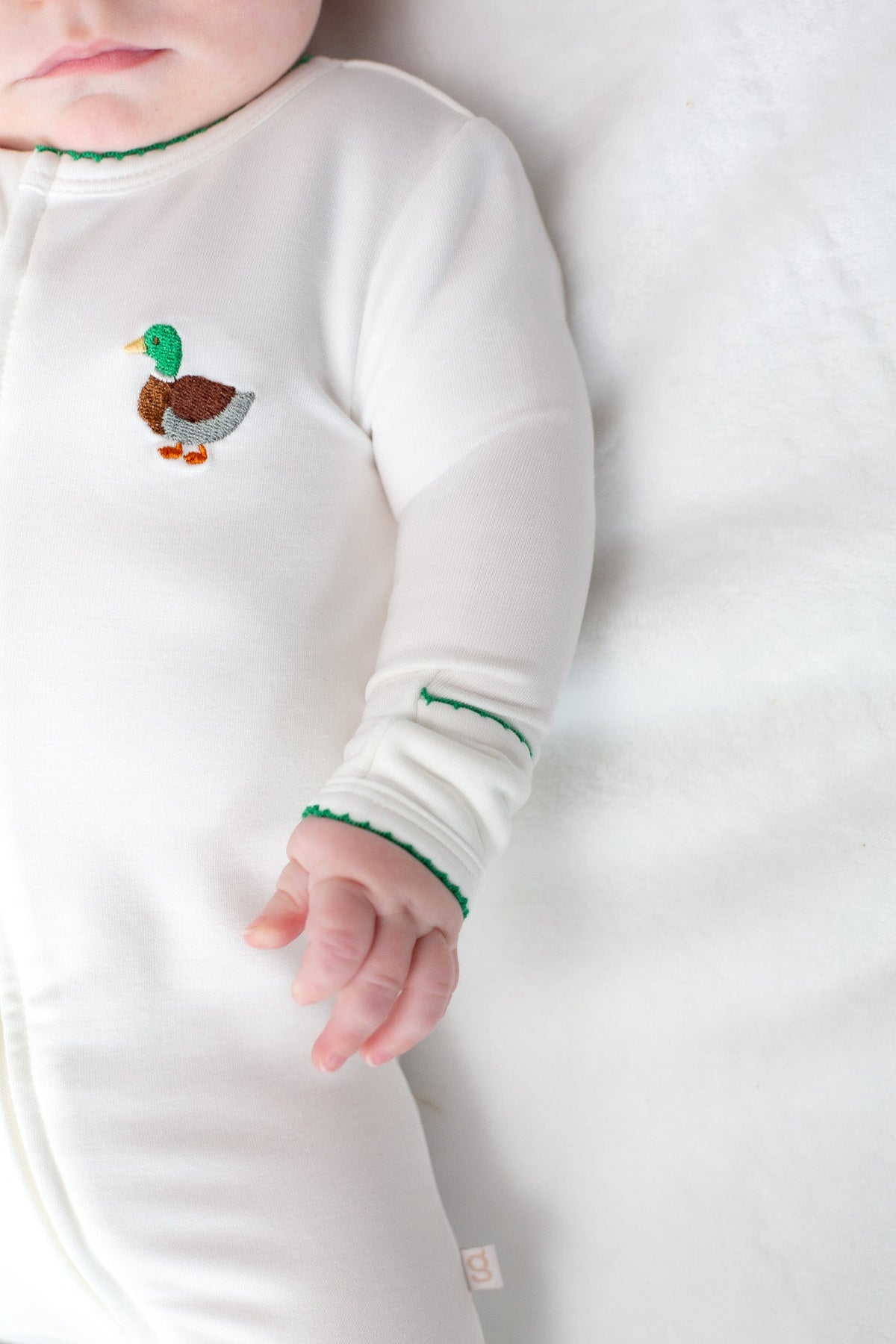 GOOSIES Mallard Embroidered Pip Zip