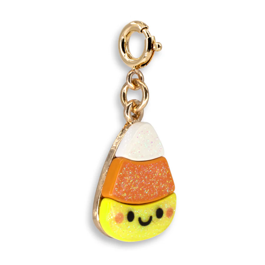 CHARM IT® Gold Glitter Candy Corn Charm
