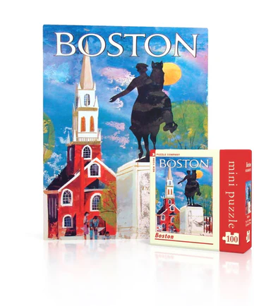 BOSTON MINI-100 PIECE MINI PUZZLE - Persnickety Shop