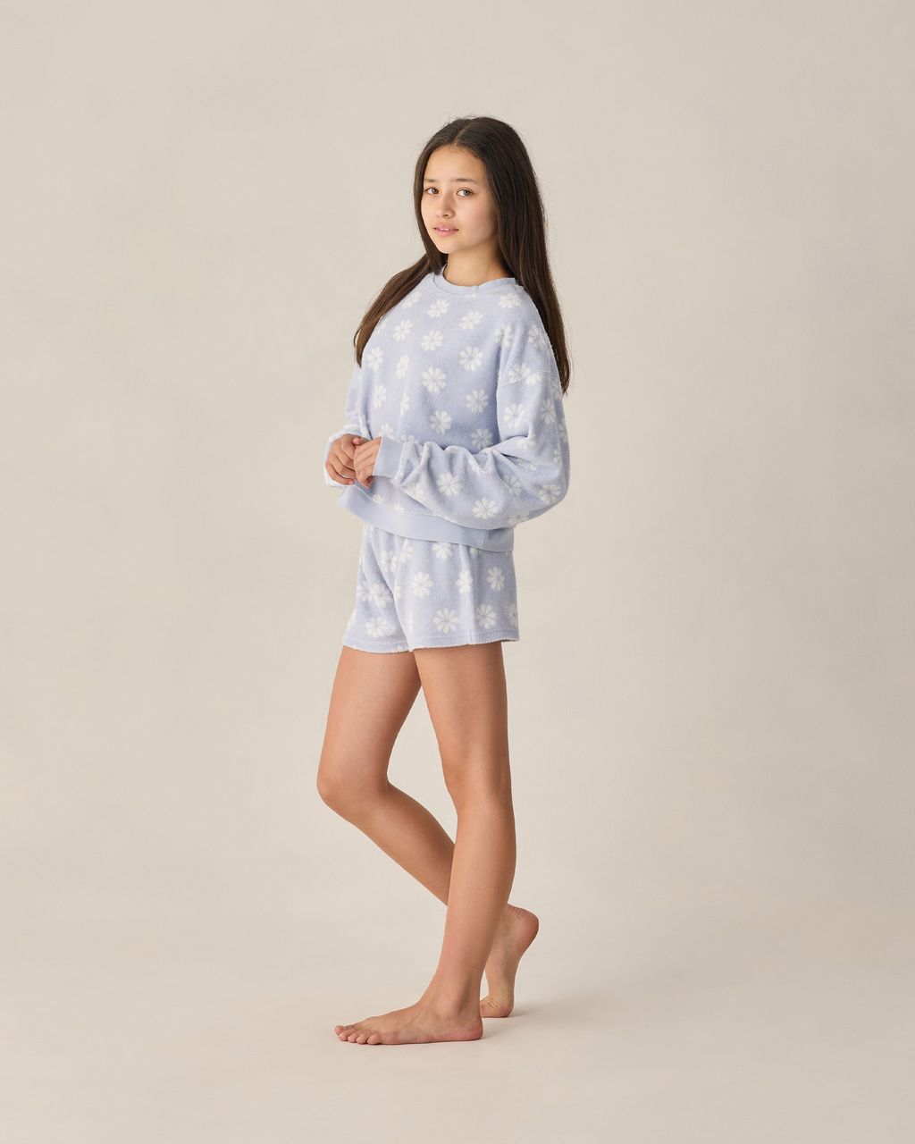TEEN KARLI SET PERIWINKLE DAISY - Persnickety Shop