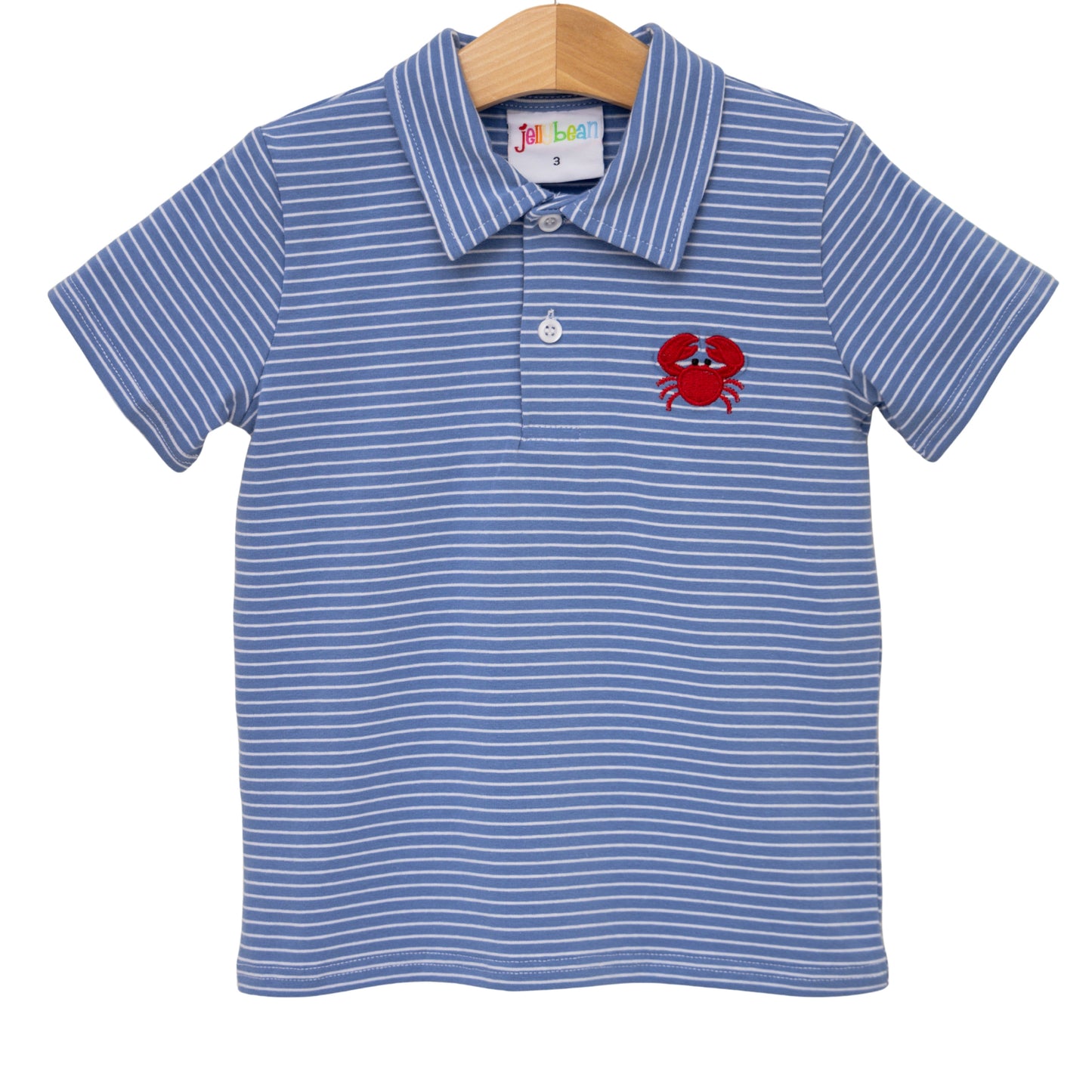 Jelltbean Coastal Crab Polo - Persnickety Shop