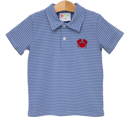 Jelltbean Coastal Crab Polo - Persnickety Shop