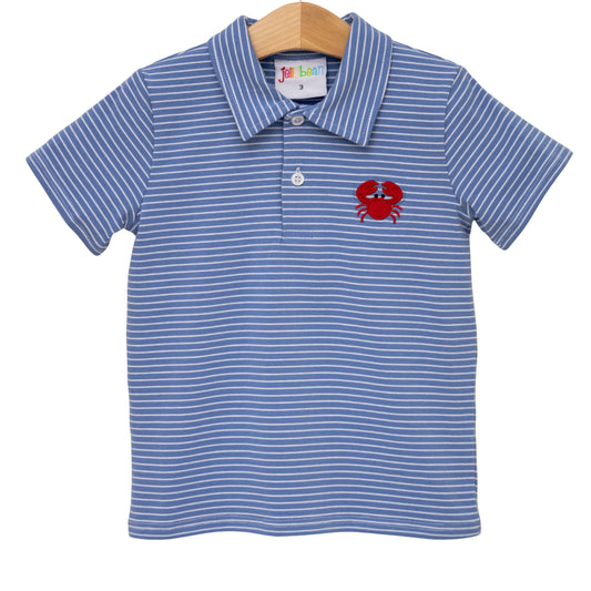 Jelltbean Coastal Crab Polo - Persnickety Shop