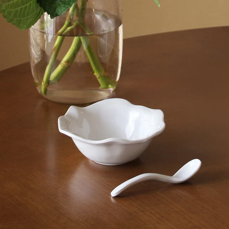 VIDA Havana Mini Bowl with Spoon (White) - Persnickety Shop