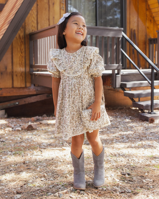 RYLEE + CRU WINNIE DRESS WINTER GARDEN