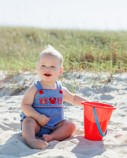 Jellybean Boy Coastal Crabs Sunsuit - Persnickety Shop