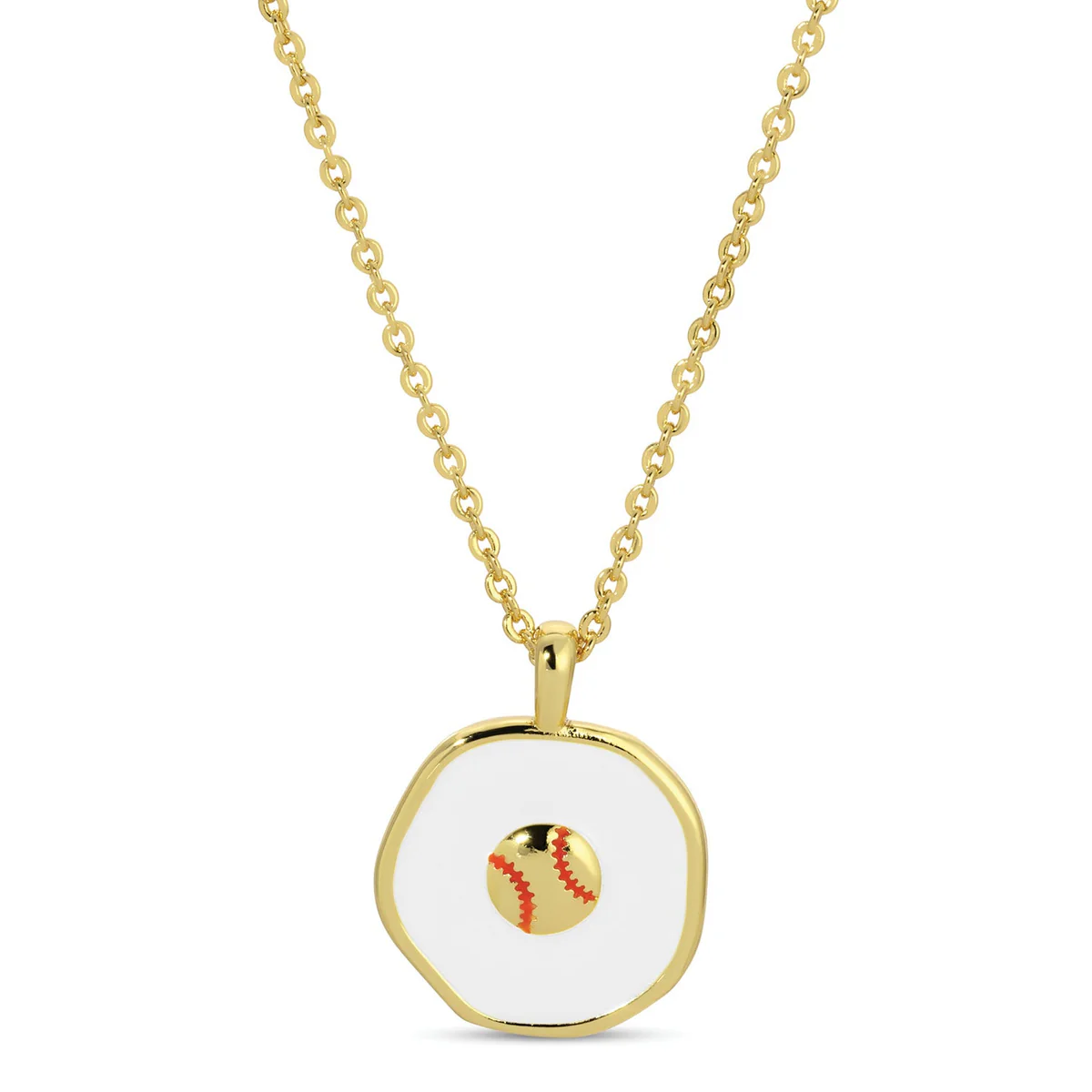 Grand Slam, Baseball Pendant Necklace - Persnickety Shop