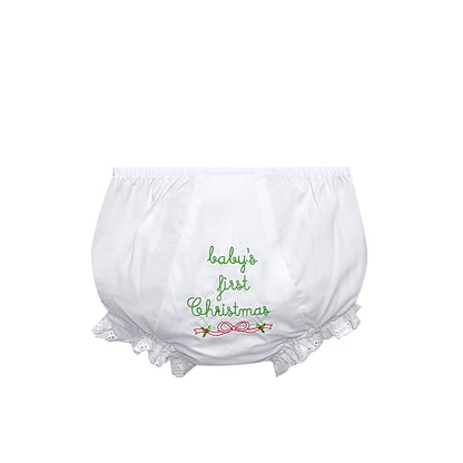 Lily Girl Diaper Cover - Christmas