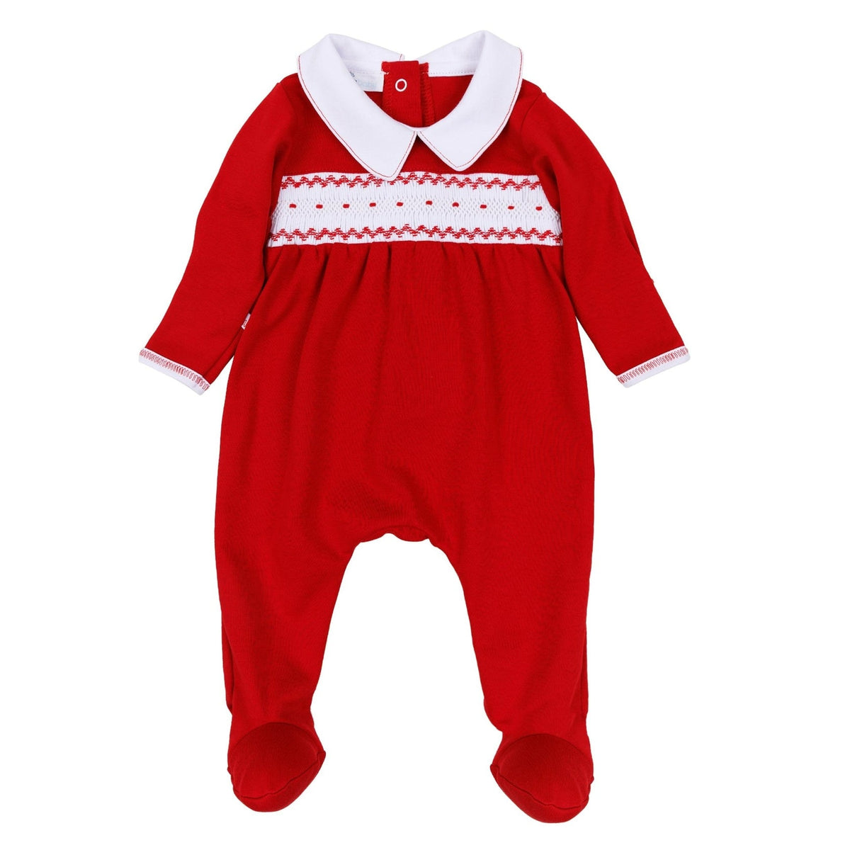 MAGNOLIA BABY Miles Smocked Footie
