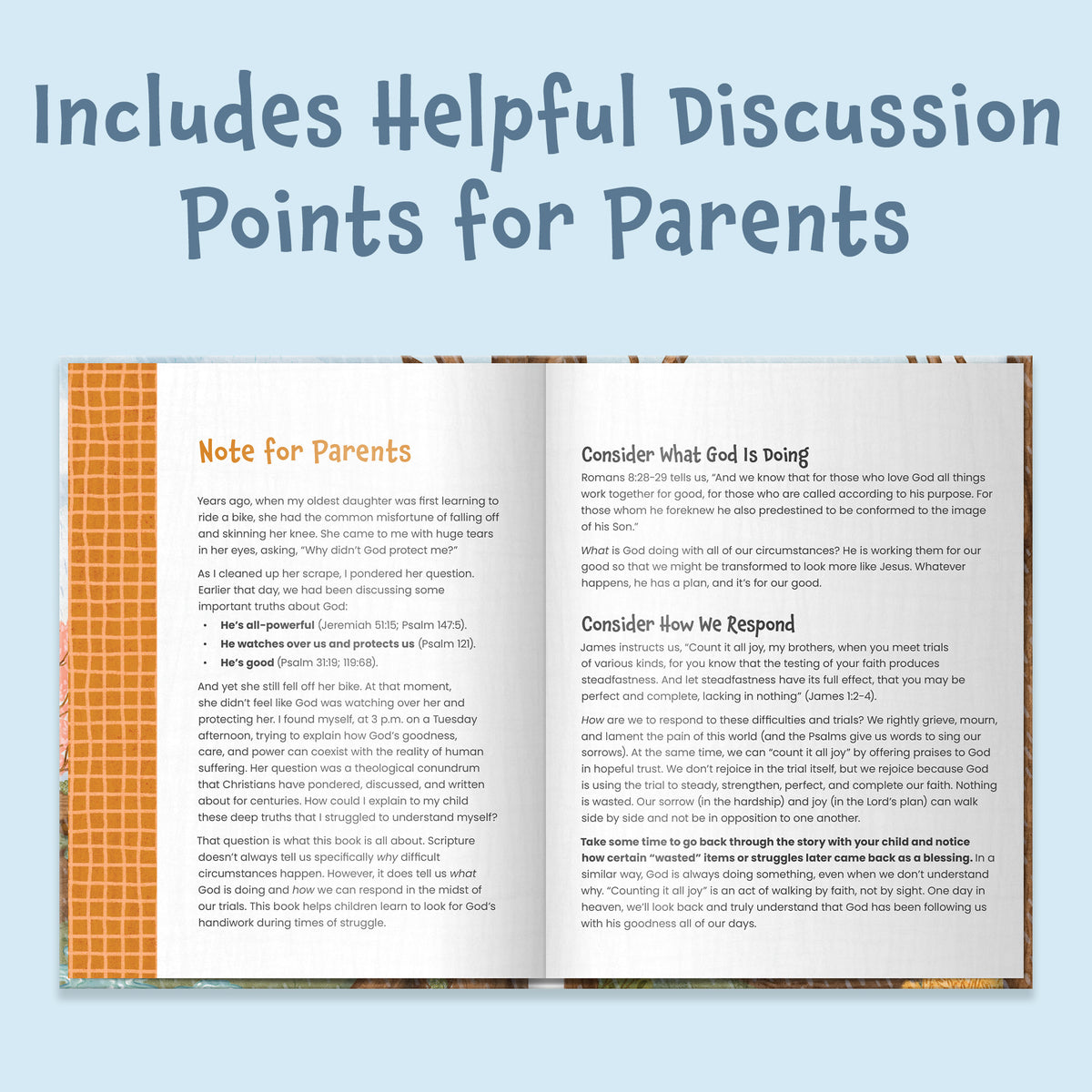 COUNT IT ALL JOY Helping Kids Trust God Through Life’s Hurts By: Melissa Kruger, Melissa Fischer