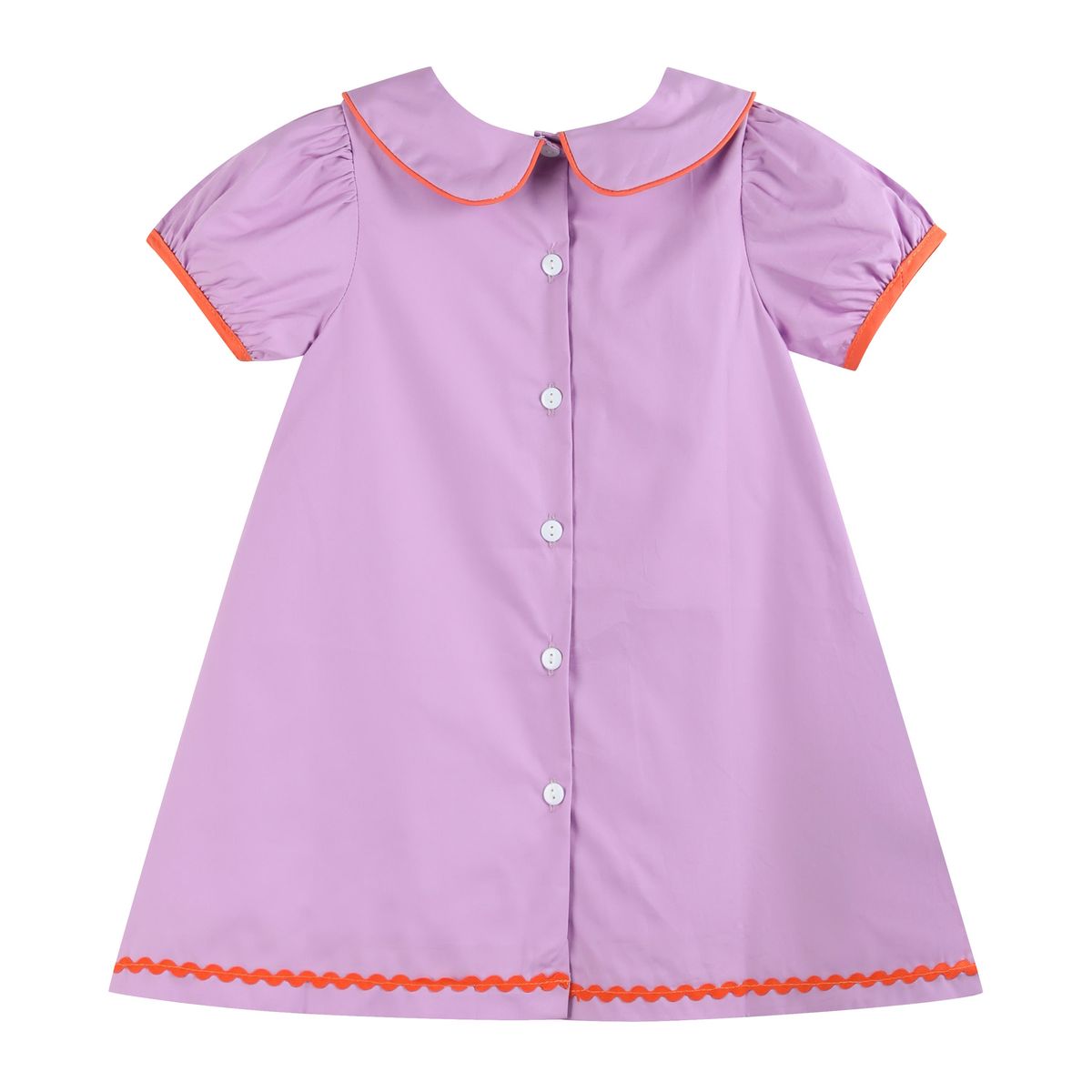 Lil Cactus *Pre-Order* Purple Halloween Scene Girls Dress