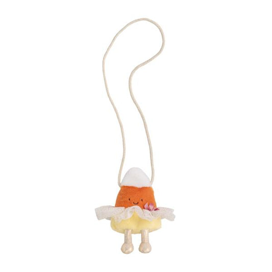 CANDY CORN HALLOWEEN PLUSH PURSE