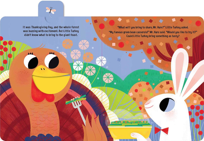 Turkey Gobble (Crunchy Board Books) by Allison Black (Illustrator), Little Bee Books (Author)