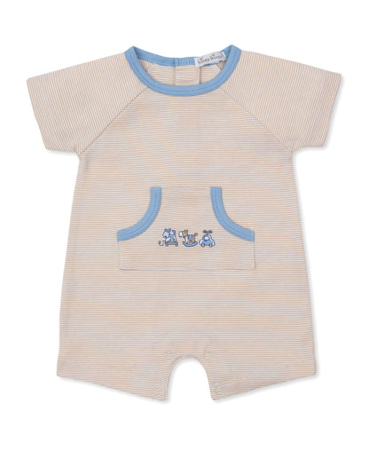 Kissy Kissy Vintage Toy Fun Short Stripe Playsuit - Persnickety Shop