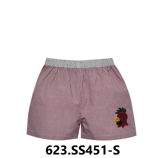 Black/Garnet Short