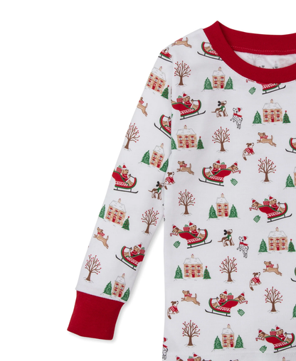 Kissy Kissy PJs Up Up & Away ChristmasPajamas - Persnickety Shop