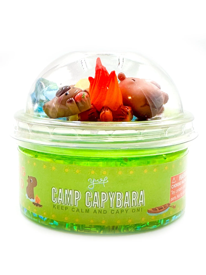 Sensory Slime -Camp Capybara Slime - Persnickety Shop