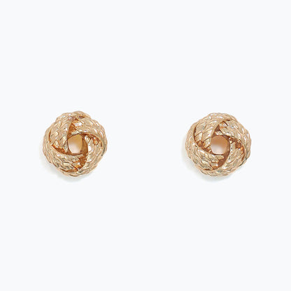 Earrings-Gold Love Knots
