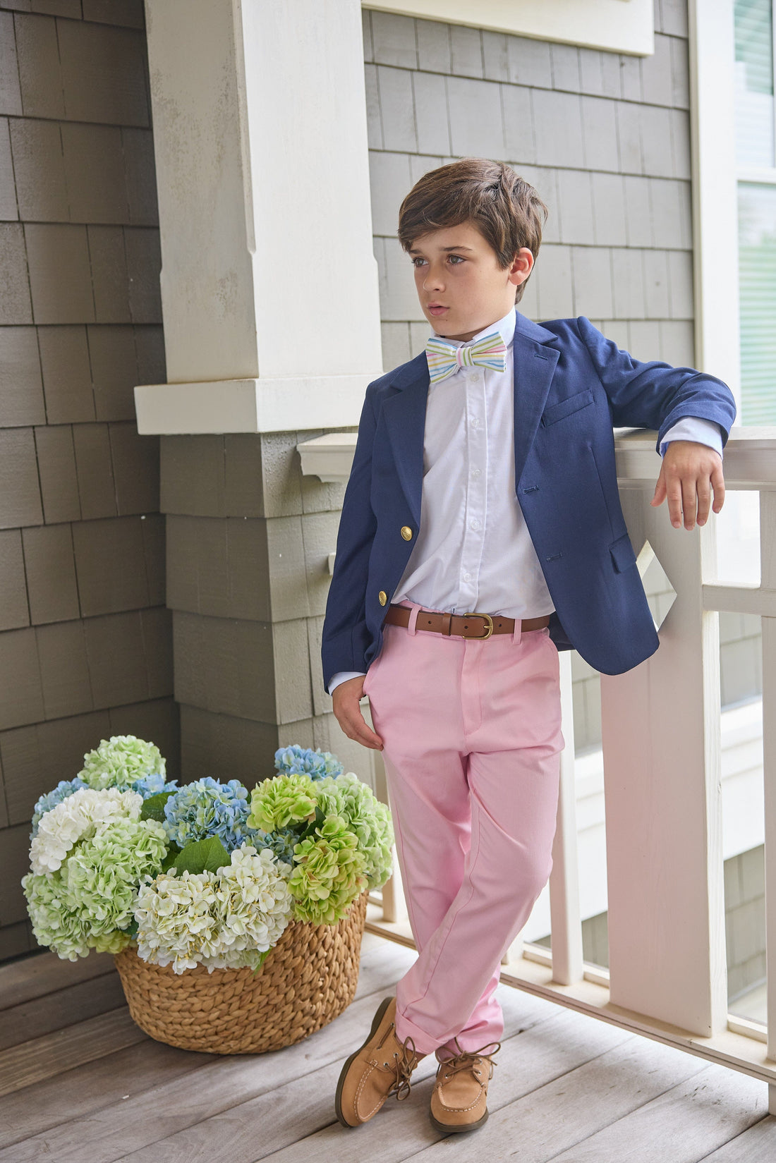 Little English Classic Wool Blazer - Navy