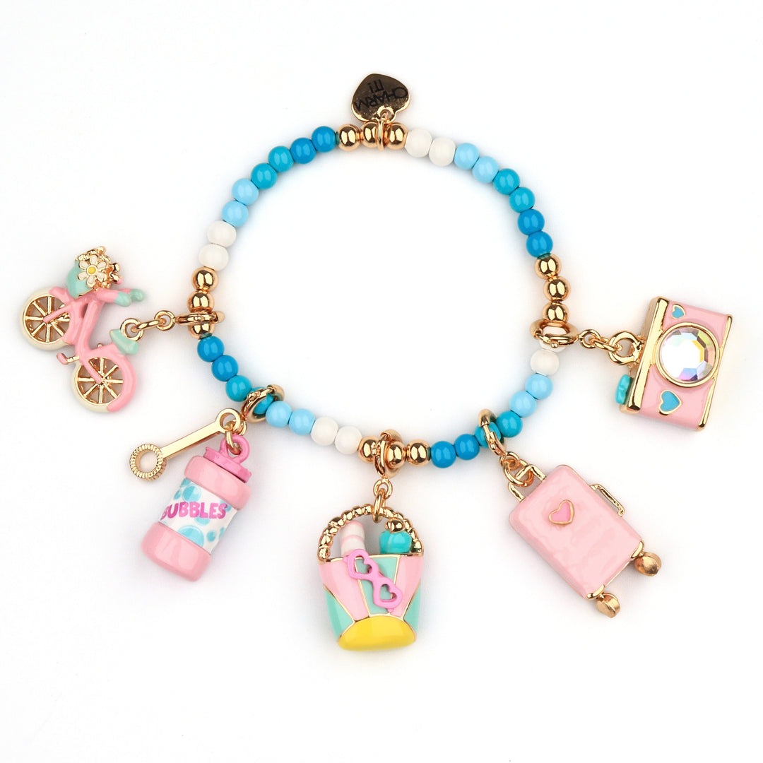 CHARM IT® Gold Bicycle Charm - Persnickety Shop