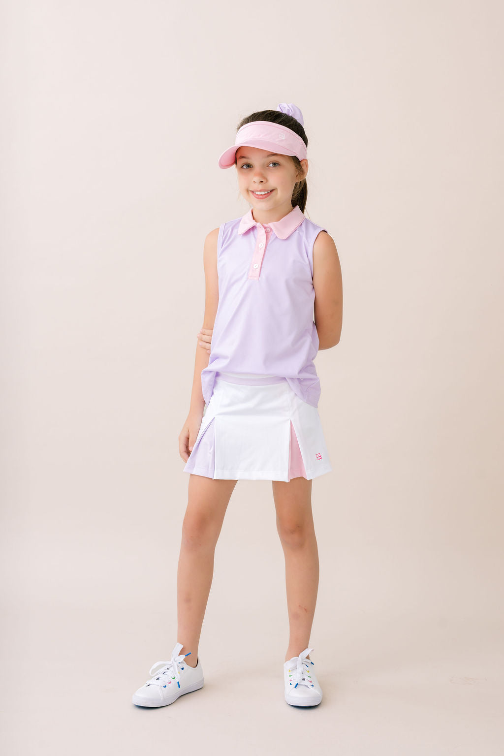 Set Athletics Gabby Tank - Petal Purple, Cotton Candy Pink - Persnickety Shop