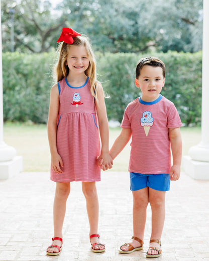 Jellybean All American Scoops Pocket Dress
