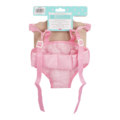 Pink Hearts Fabric Carrier - Persnickety Shop