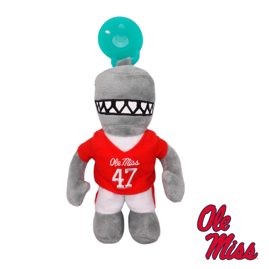Gamezies Pacifiers- Ole Miss - Tony The LandShark - Persnickety Shop